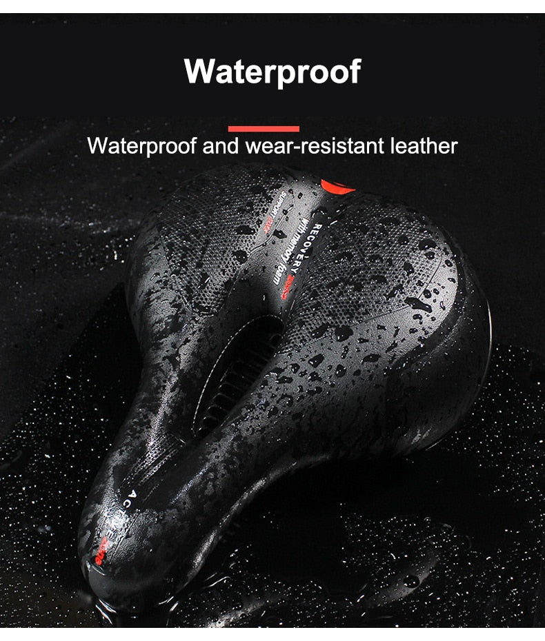Comfortable Thick Padded Saddle For Bike & Bike+.