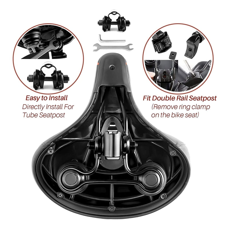 Large-sized Bike Seat For Peloton Bike & Bike+
