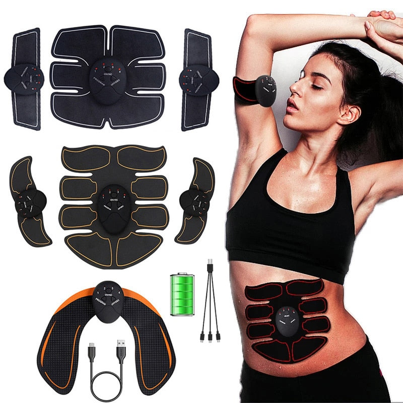 Home Fitness EMS Bauch-, Bauch- und Hüftmuskelstimulations-Körpertrainer