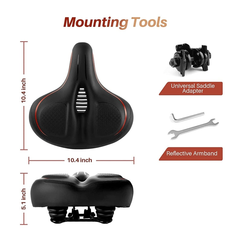 Large-sized Bike Seat For Peloton Bike & Bike+
