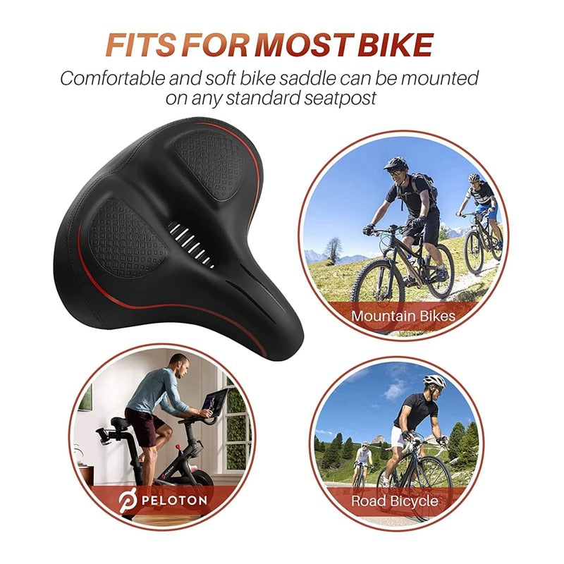 Large-sized Bike Seat For Peloton Bike & Bike+