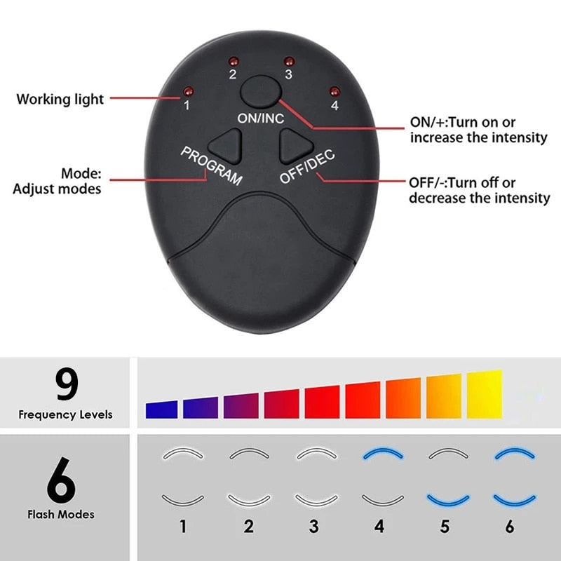Home Fitness EMS Abdominal Abs Hip Muscle Stimulation Body Trainer