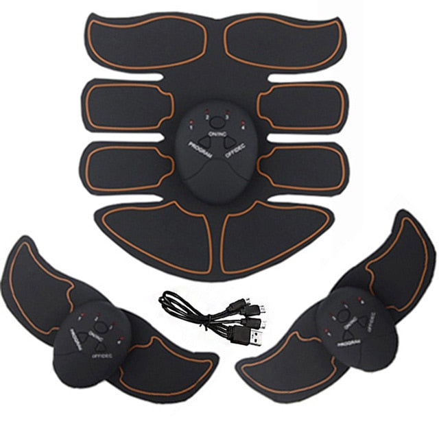 Home Fitness EMS Abdominal Abs Hip Muscle Stimulation Body Trainer