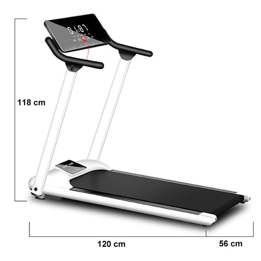Mini Foldable Indoor Home Gym Fitness Exercise Treadmill Equipment with Digital Display
