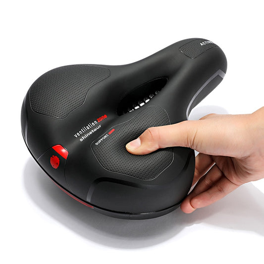 Comfortable Thick Padded Saddle For Bike & Bike+.