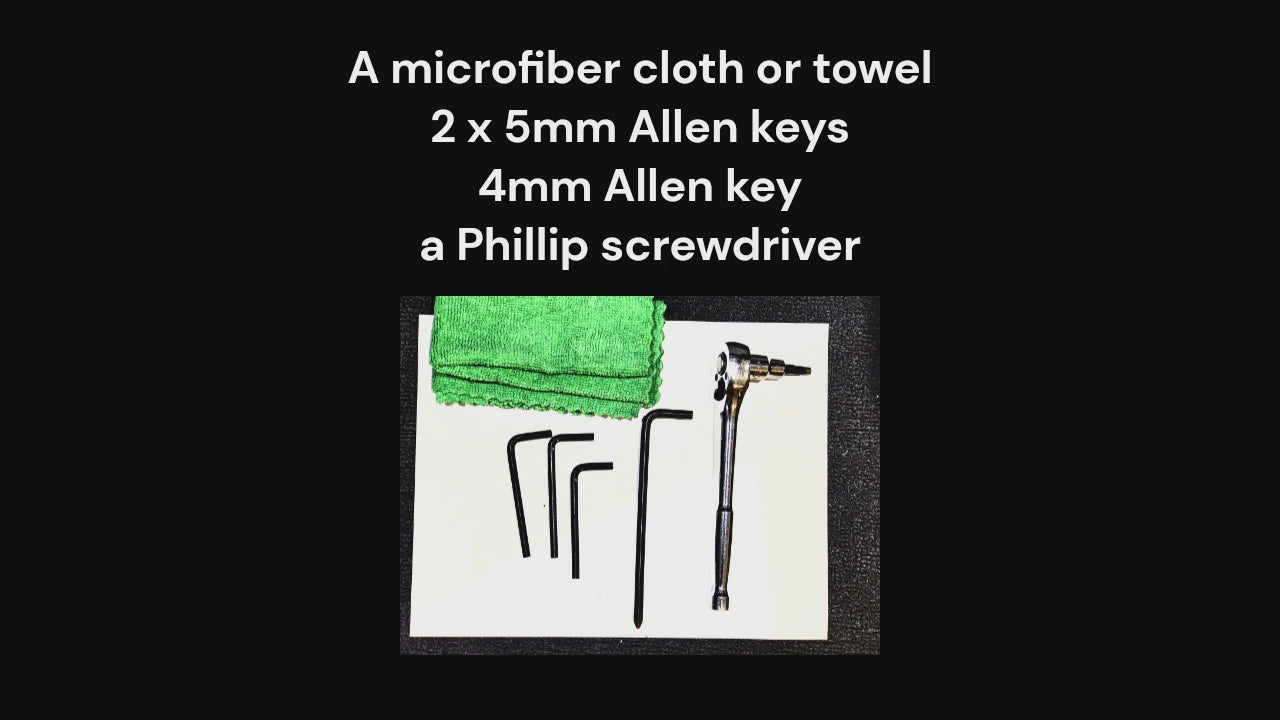 Tools required to conduct a peloton bearing replacement 