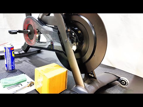 Peloton bearing replacement via a video